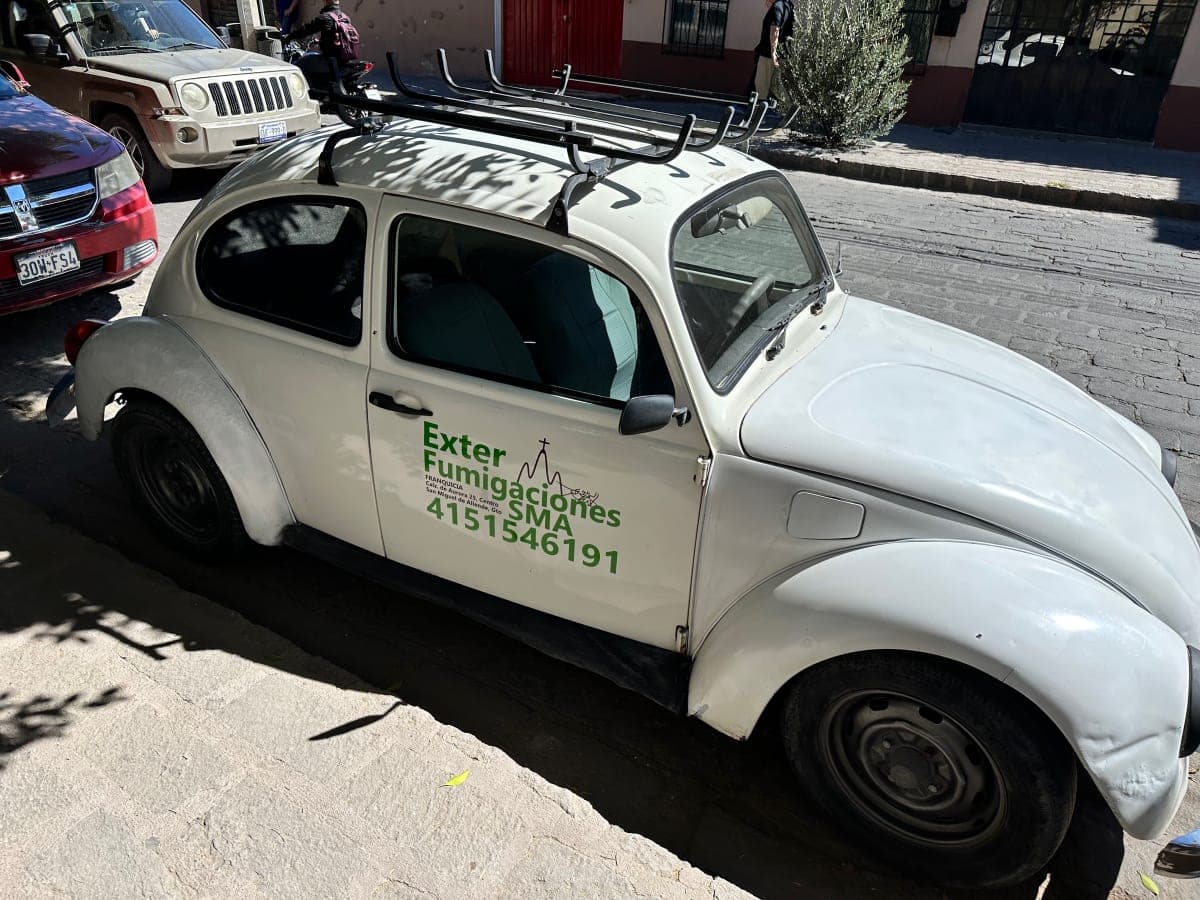 Volkswagen Beetle spotted in San Miguel de Allende