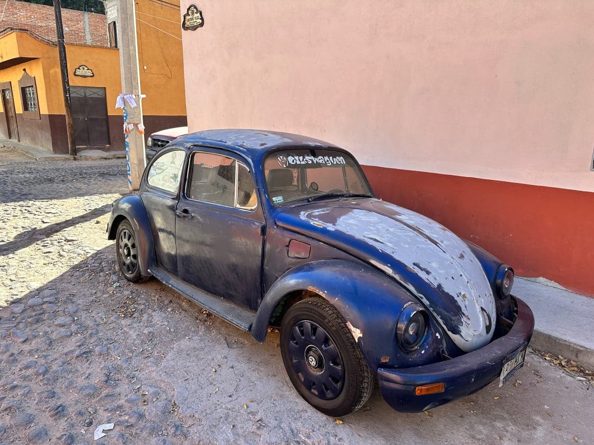 Volkswagen Beetle spotted in San Miguel de Allende