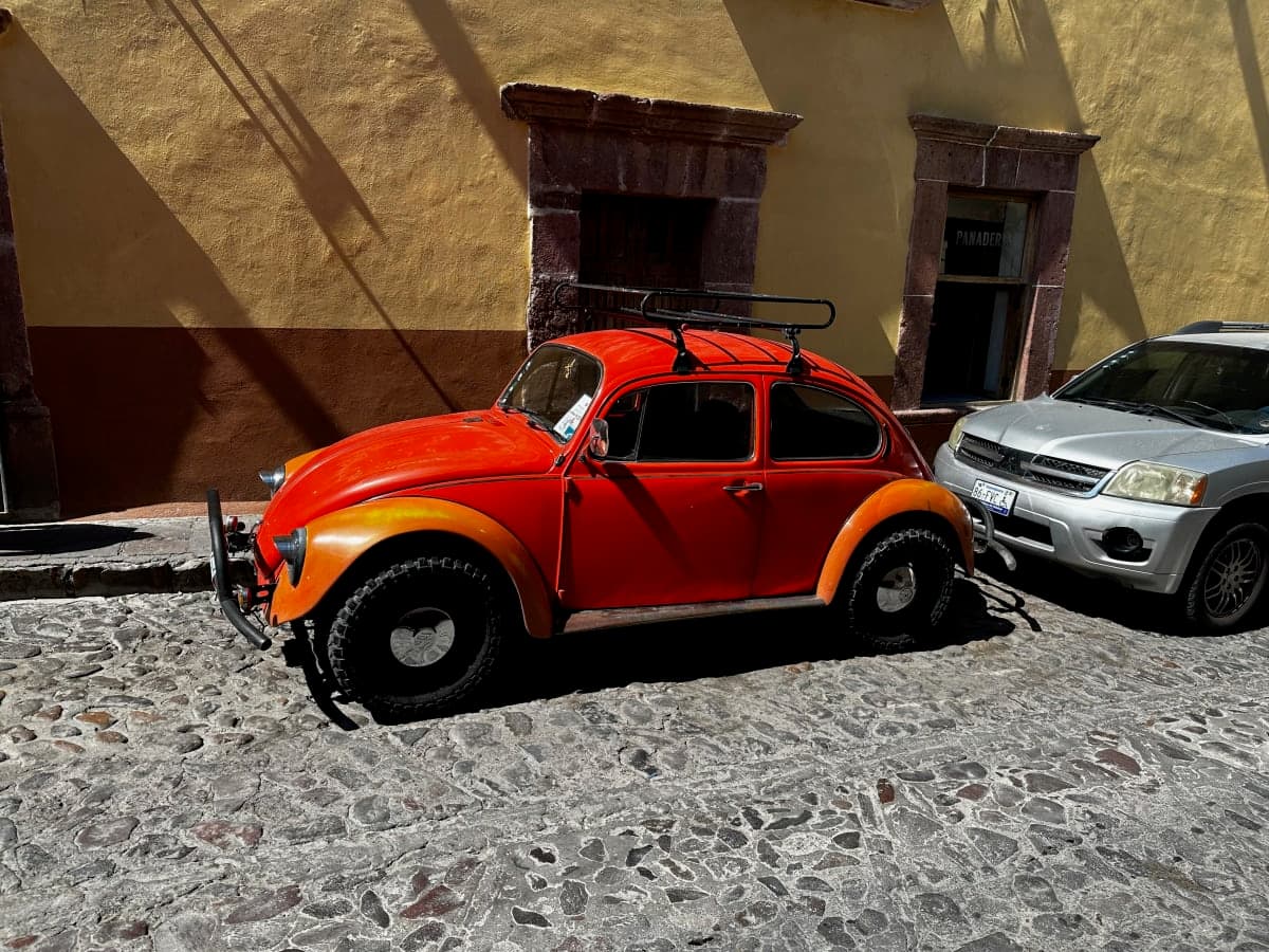 Volkswagen Beetle spotted in San Miguel de Allende