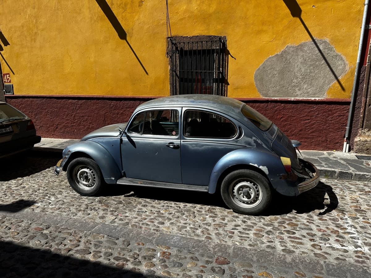 Volkswagen Beetle spotted in San Miguel de Allende