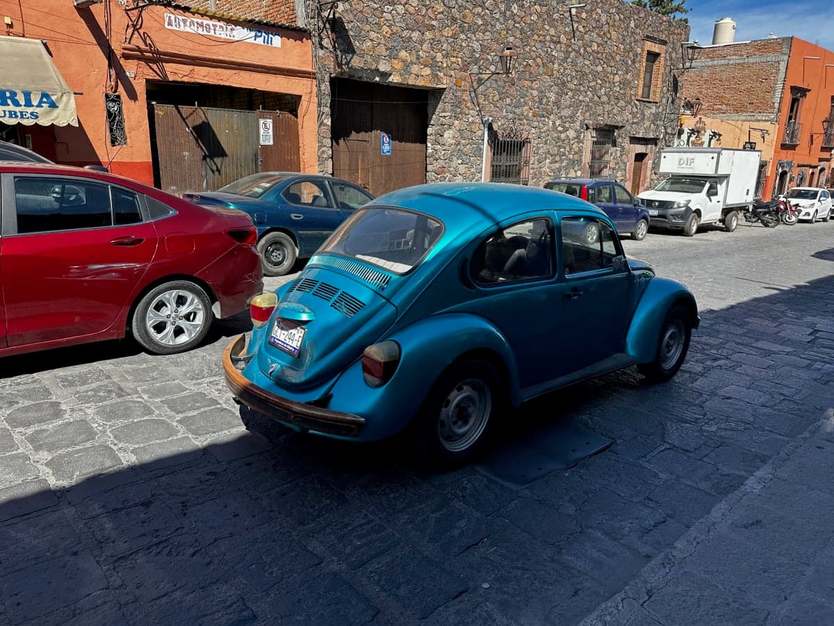 Volkswagen Beetle spotted in San Miguel de Allende