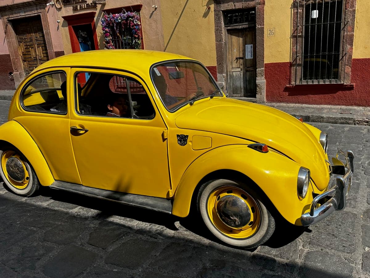Volkswagen Beetle spotted in San Miguel de Allende
